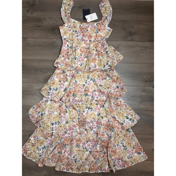 Anthropologie En Saison Presley Midi Dress NWT L - Picture 9 of 12